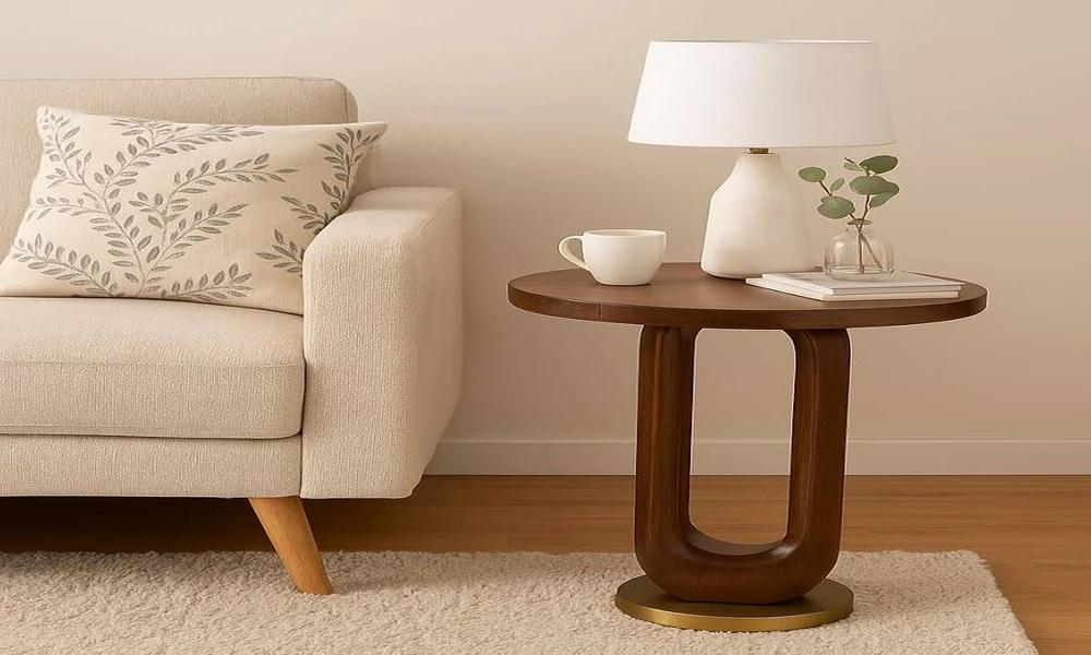 7 Wooden Side Tables That Raise Living Rooms